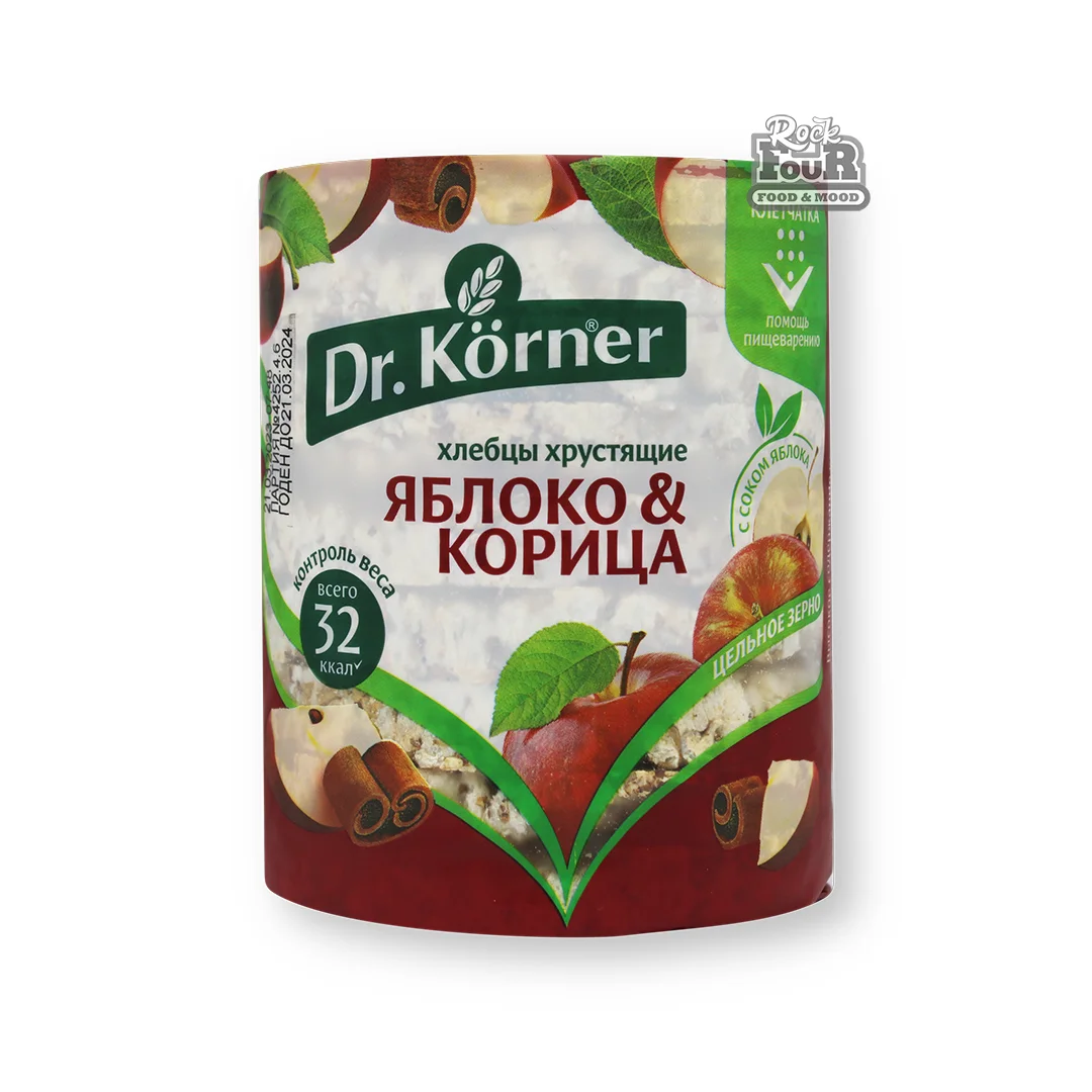 Հացիկ «Dr.Korner» խնձորի և դարչինի 90գ